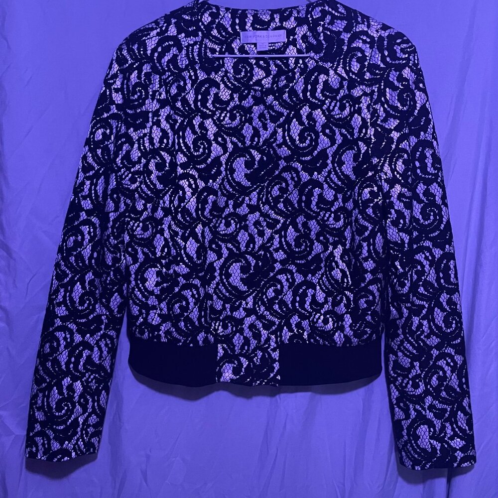 New York and Company Floral Blazer